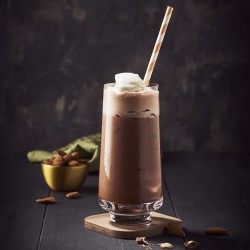 ICED CHOCOLATE WITH HAZELNUT CLOUD